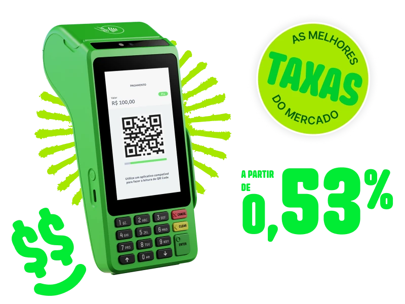 Maquininha Ton com as melhores taxas do mercado